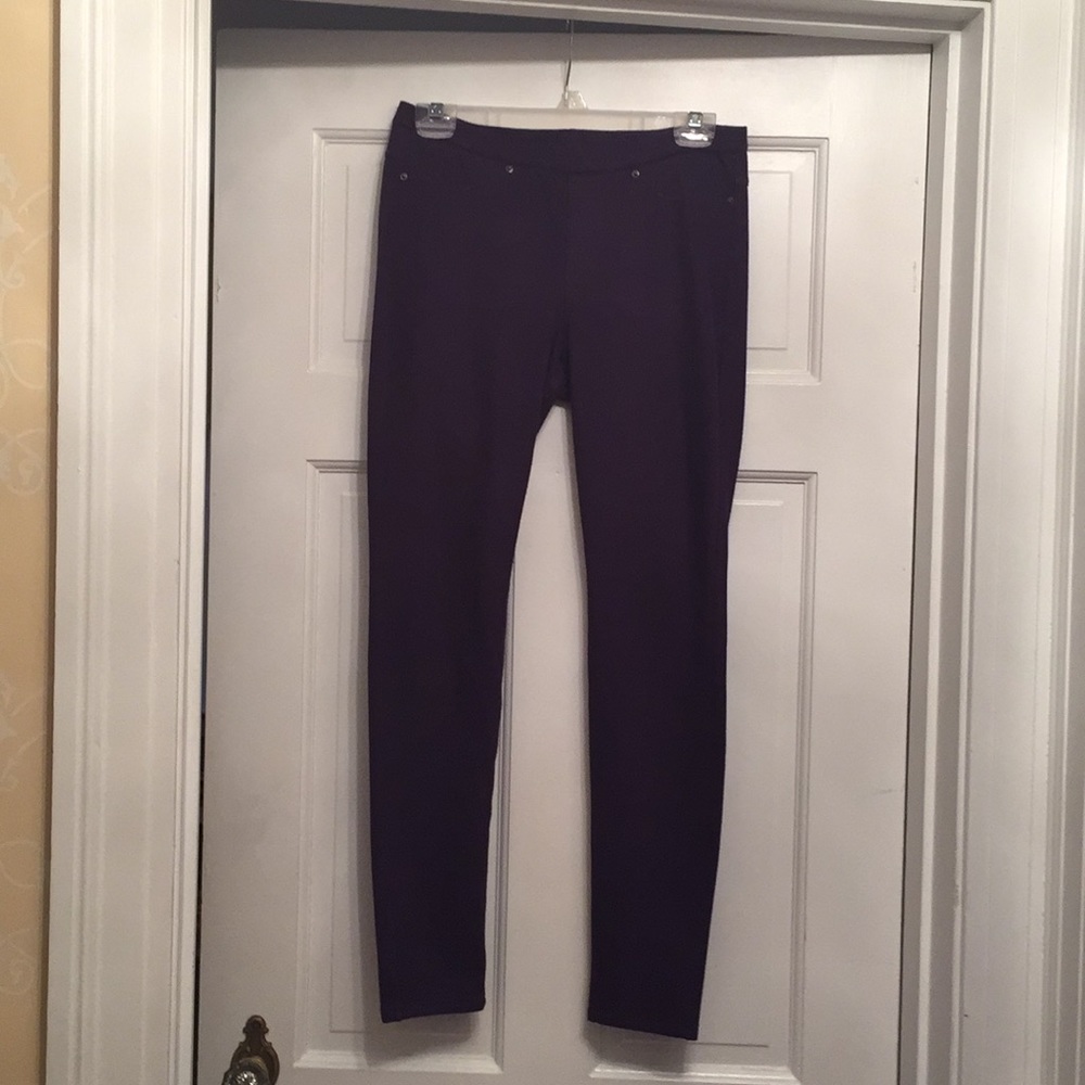 Hue Purple Jeggings